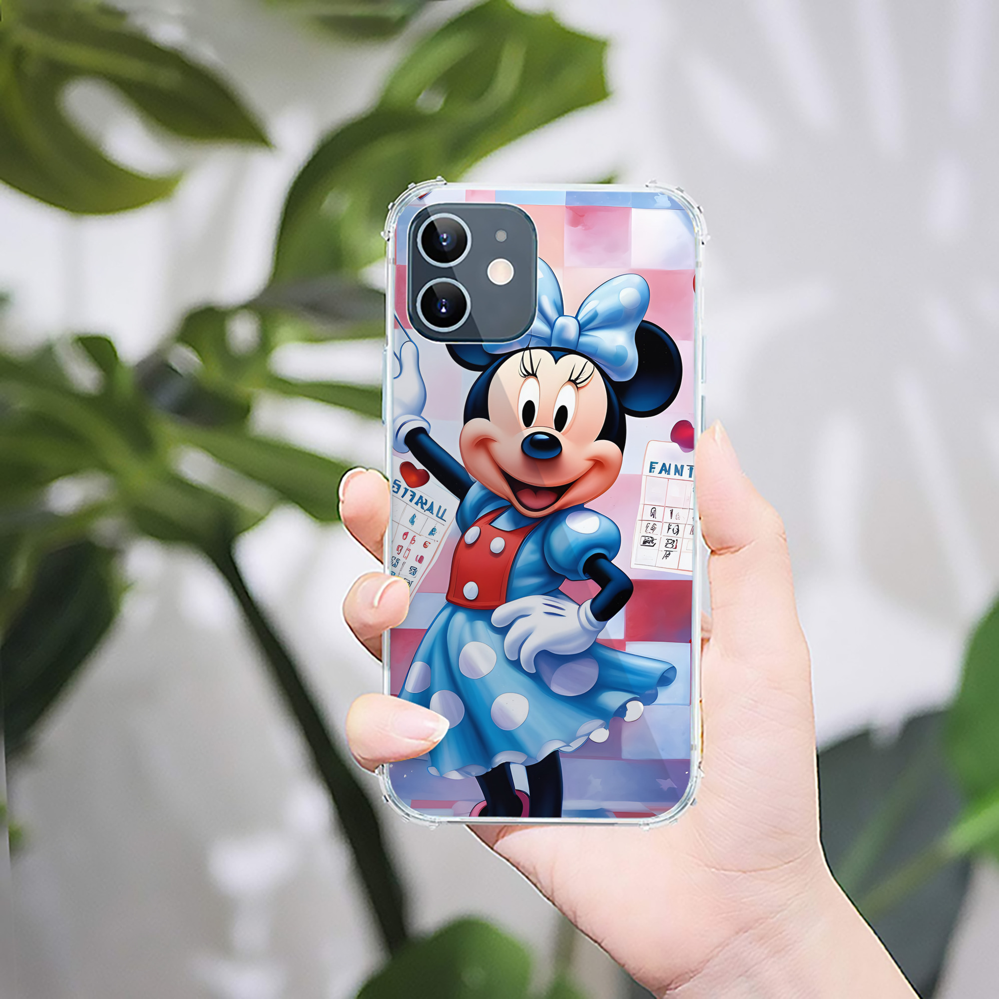 ミッキーマウス Mickey Mouse 【iPhone 12シリーズ対応】透明スマホケース（クリアソフトケース）